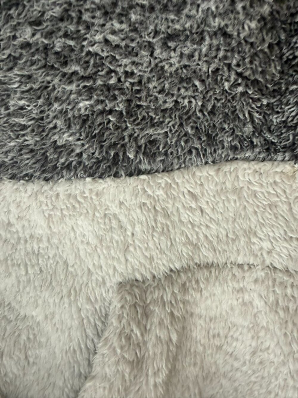 Doe & Rae Sherpa Quarter-Zip Colorblock Pullover - Picture 5 of 5